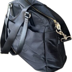 Lo & Sons O.M.G. Black Nylon Shoulder Bag
